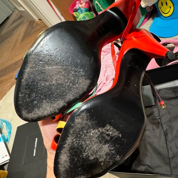 YSL rainbow heels 39 saint laurent authentic - Picture 3 of 6